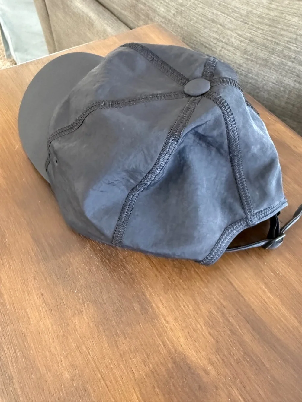 Lululemon Fast and Free Running Hat - Dark Charcoal / Black - OS